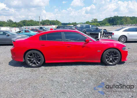 2021 Dodge Charger Scat Pack Rwd from USA, damaged, VIN 2C3CDXGJ3MH600476